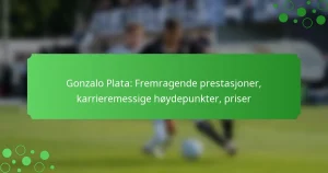 Gonzalo Plata: Fremragende prestasjoner, karrieremessige høydepunkter, priser